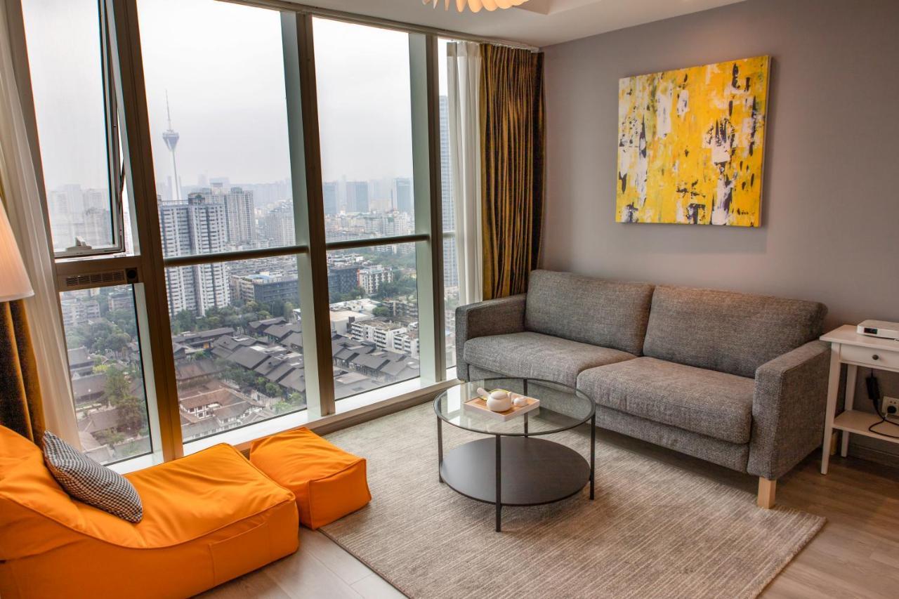 S6 Service Apartment（Chengdu Chunxi Road Taikoo Li Branch） Extérieur photo